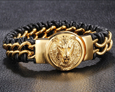 Bracelet Loup Viking Skoll | Viking Héritage