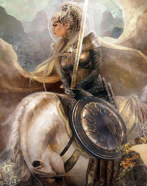 Viking women, warriors, and valkyries