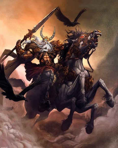 Der Gott Odin: die Geschichte des mächtigsten Wikingergottes
