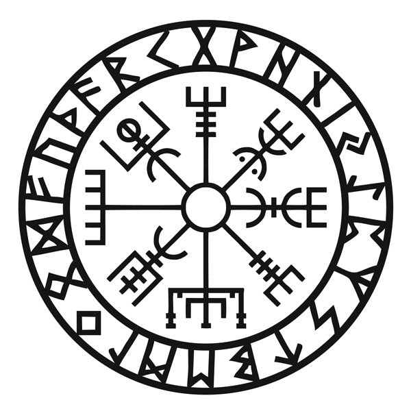 Ursprung und Bedeutung der Wikingersymbole Vegvisir | Wikingererbe