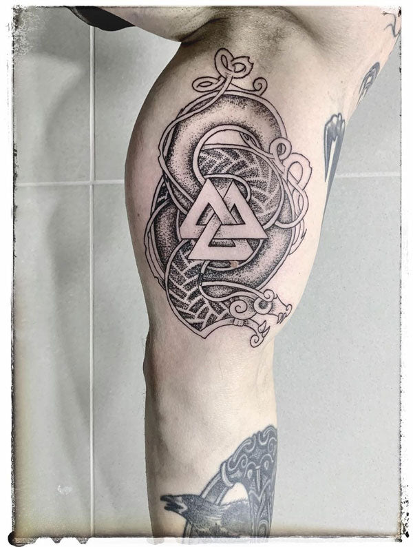 Tatouage Viking Valknut