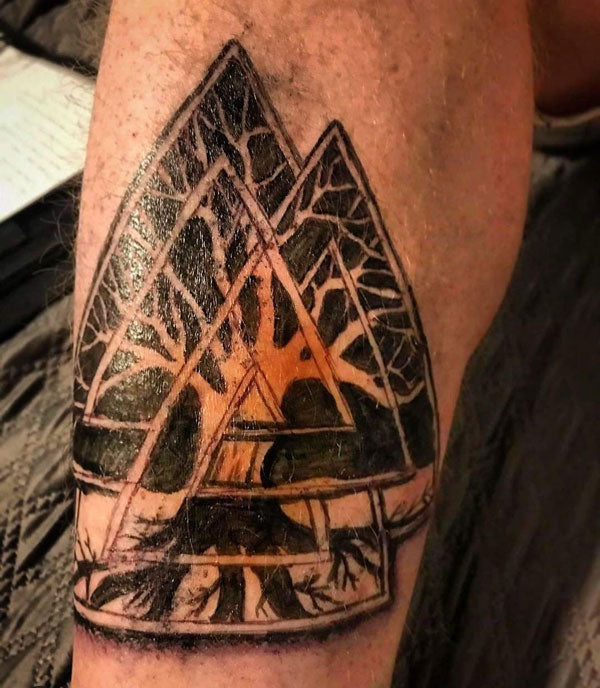 Tatuaje Vikingo De Valknut