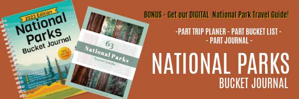 National Park Bucket Journal banner