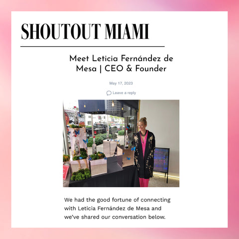 Shoutout Miami: Meet Leticia Fernández de Mesa