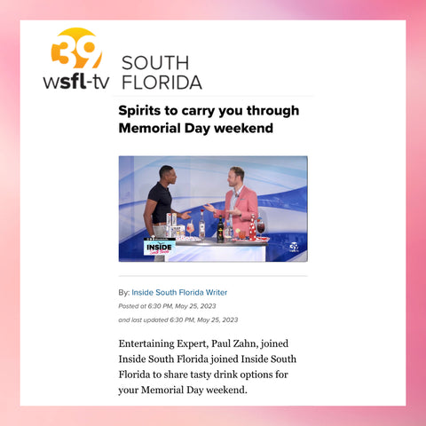 WSFL TV Spirits to carry you through Memorial Day weekend Press Feature