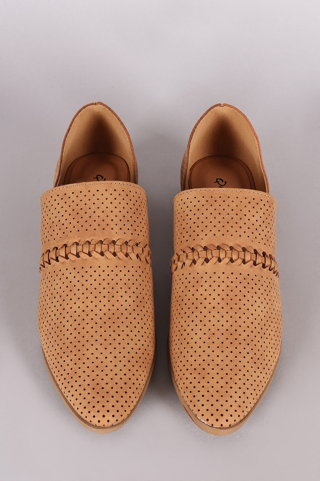 qupid perforated booties