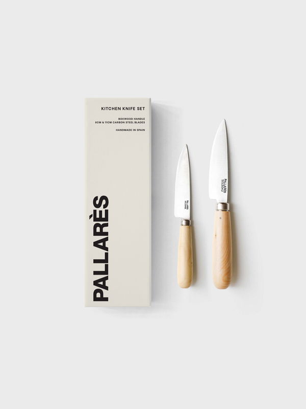 Pallarès Solsona Handmade Carbon Steel & boxwood Kitchen Knife