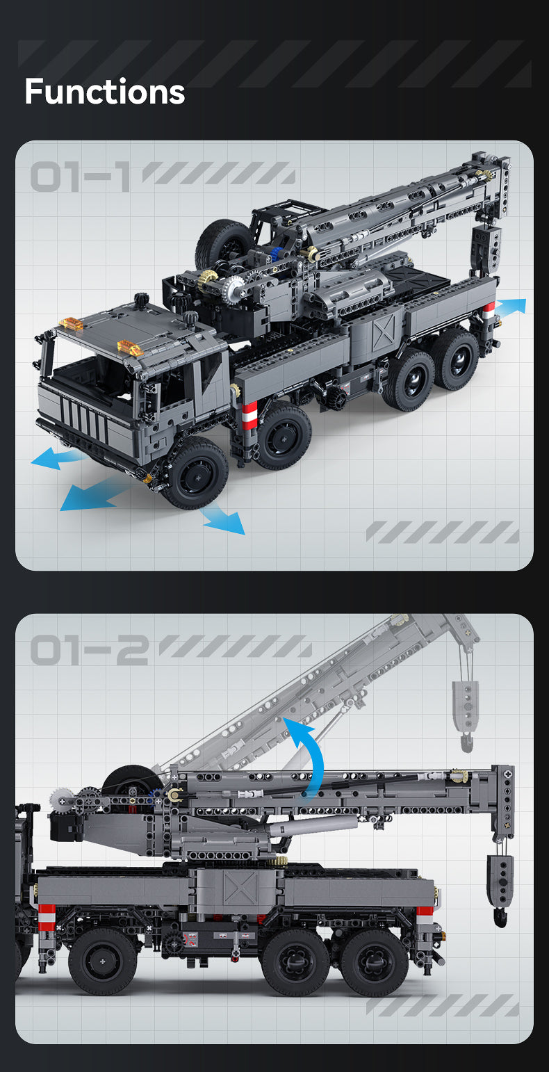 CaDA Military Crane Truck C61507W