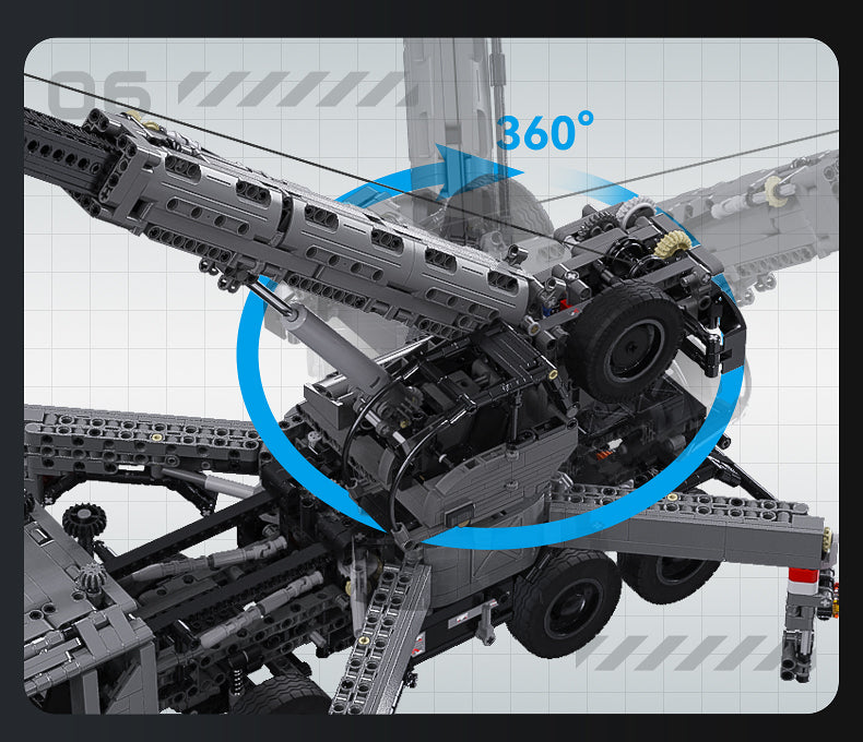 CaDA Military Crane Truck C61507W