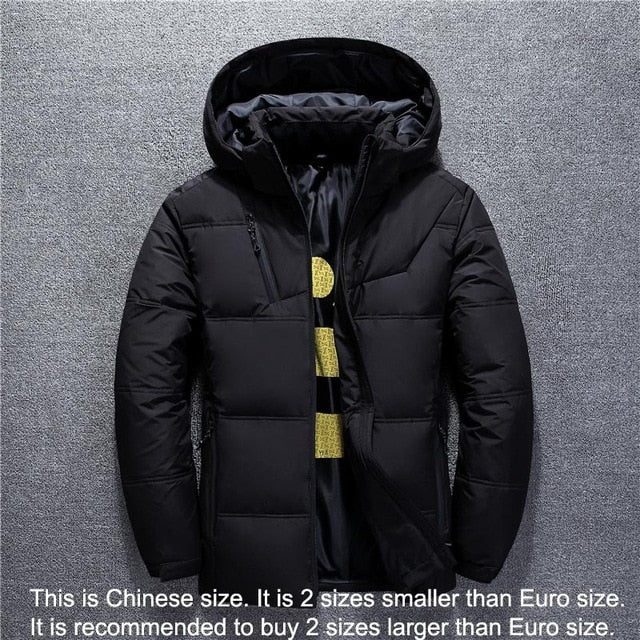 warm rain jacket with hood