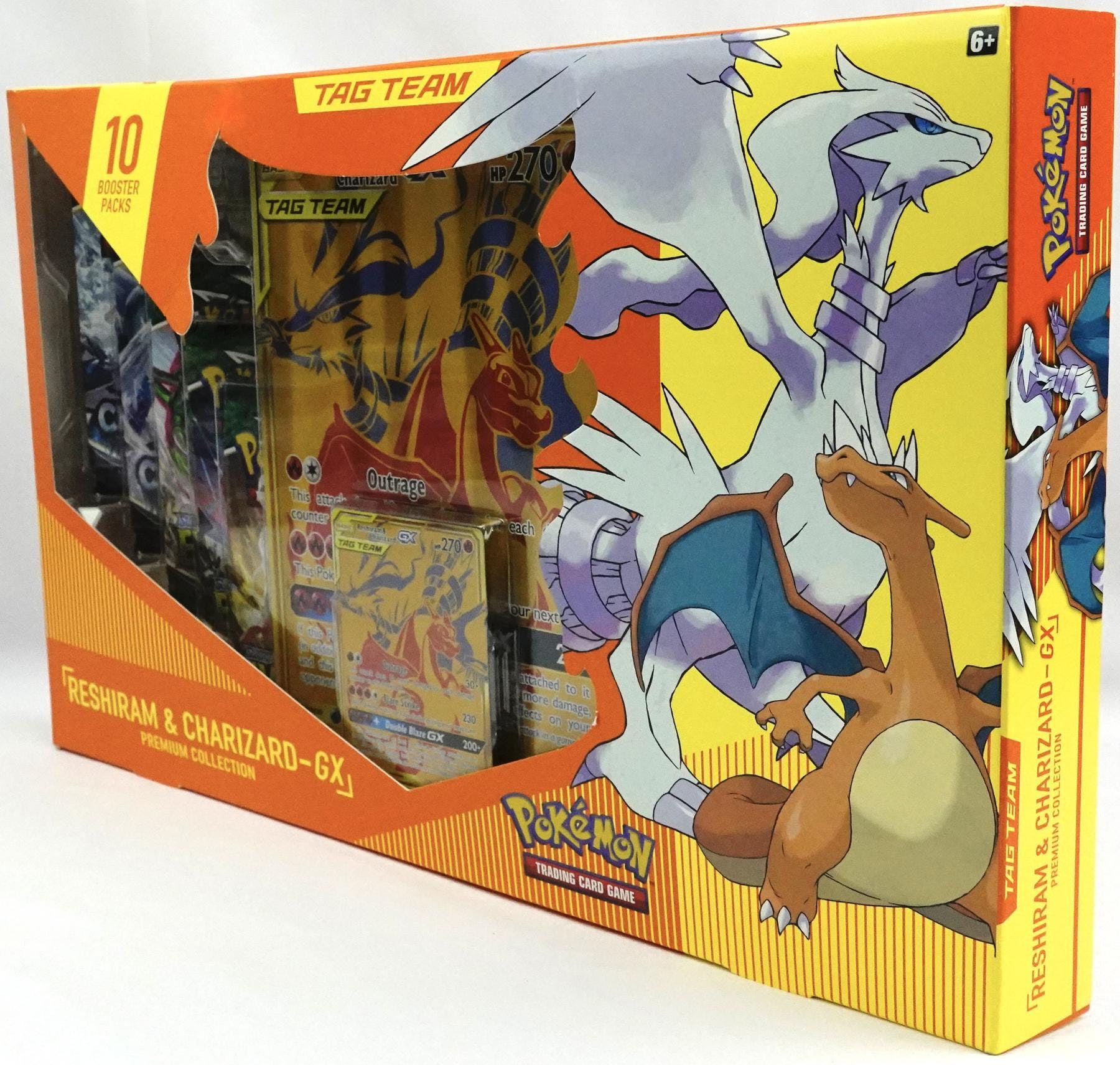 Pokémon TCG: Reshiram & Charizard-GX Figure Collection