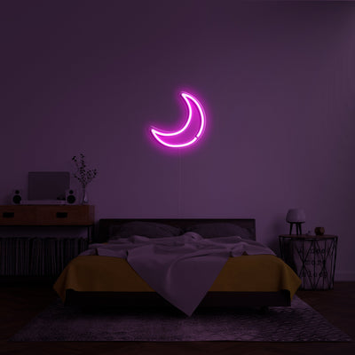 Moon' LED Neon Sign - NEON MOOD