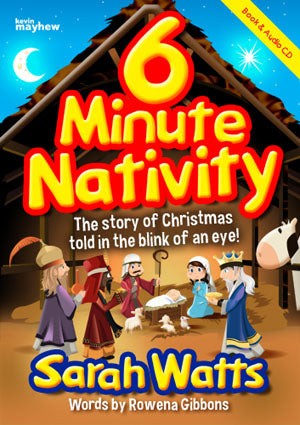 Sarah Watts : 6 Minute Nativity : Songbook & 1 CD : n.shopify.com/s/files/1/0286/8884/2812/products/1450288_1024 : 50605166