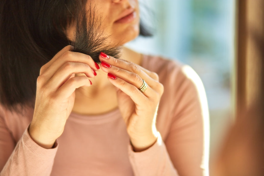 causas de la rotura del cabello