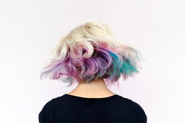 hair chalk style