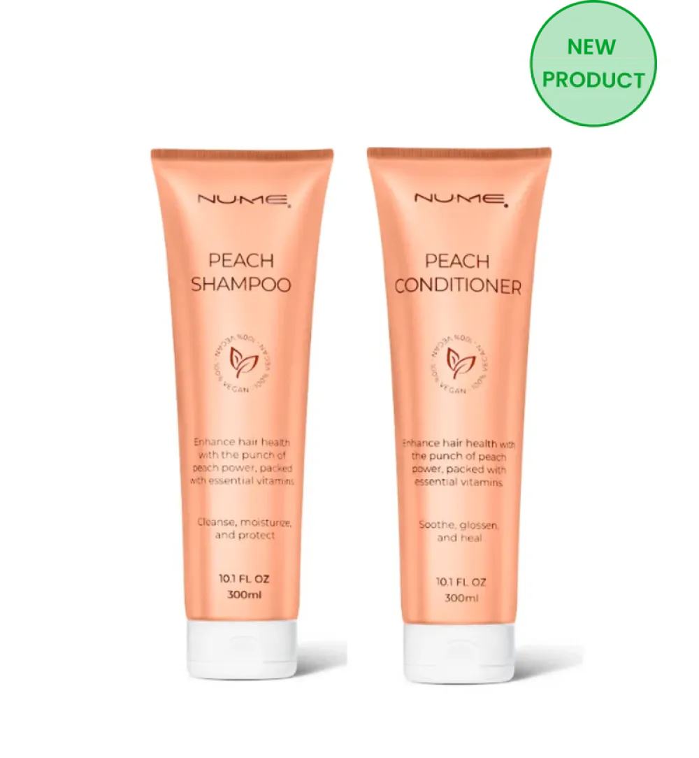 NuMe Peach Shampoo & Conditioner