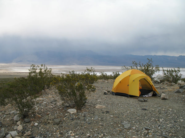 tent camping in eureka valley