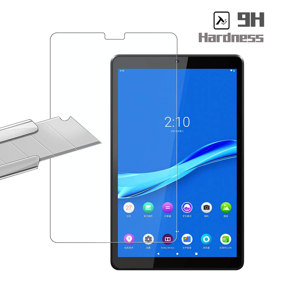 WRJ Screen Protector for Lenovo Tab M10 Plus FHD 10.3 inch,HD Anti-Scratch Anti-Fingerprint No-Bubble 9H Hardness Tempered Glass 2-Pack