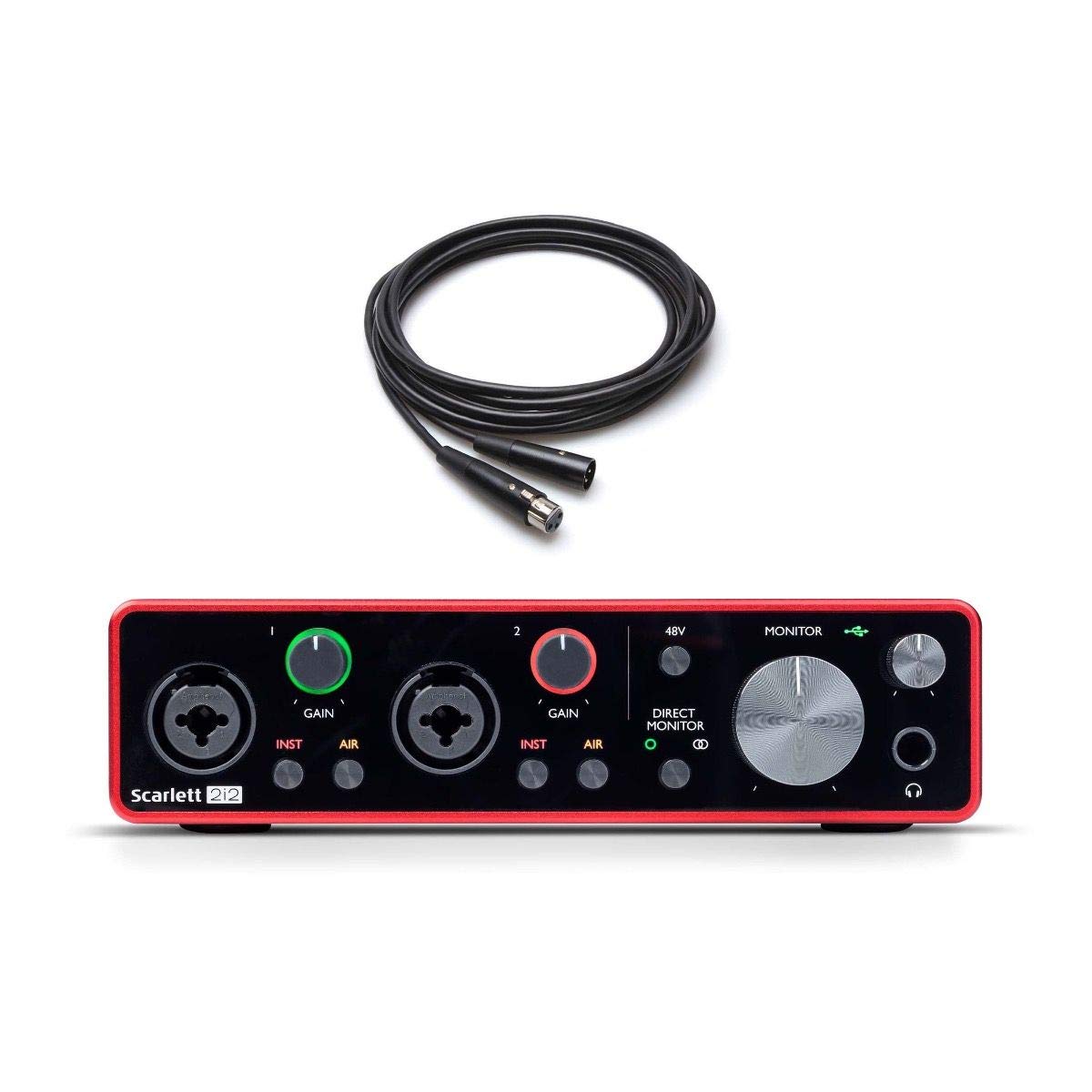 focusrite scarlett 2i2 usb cable