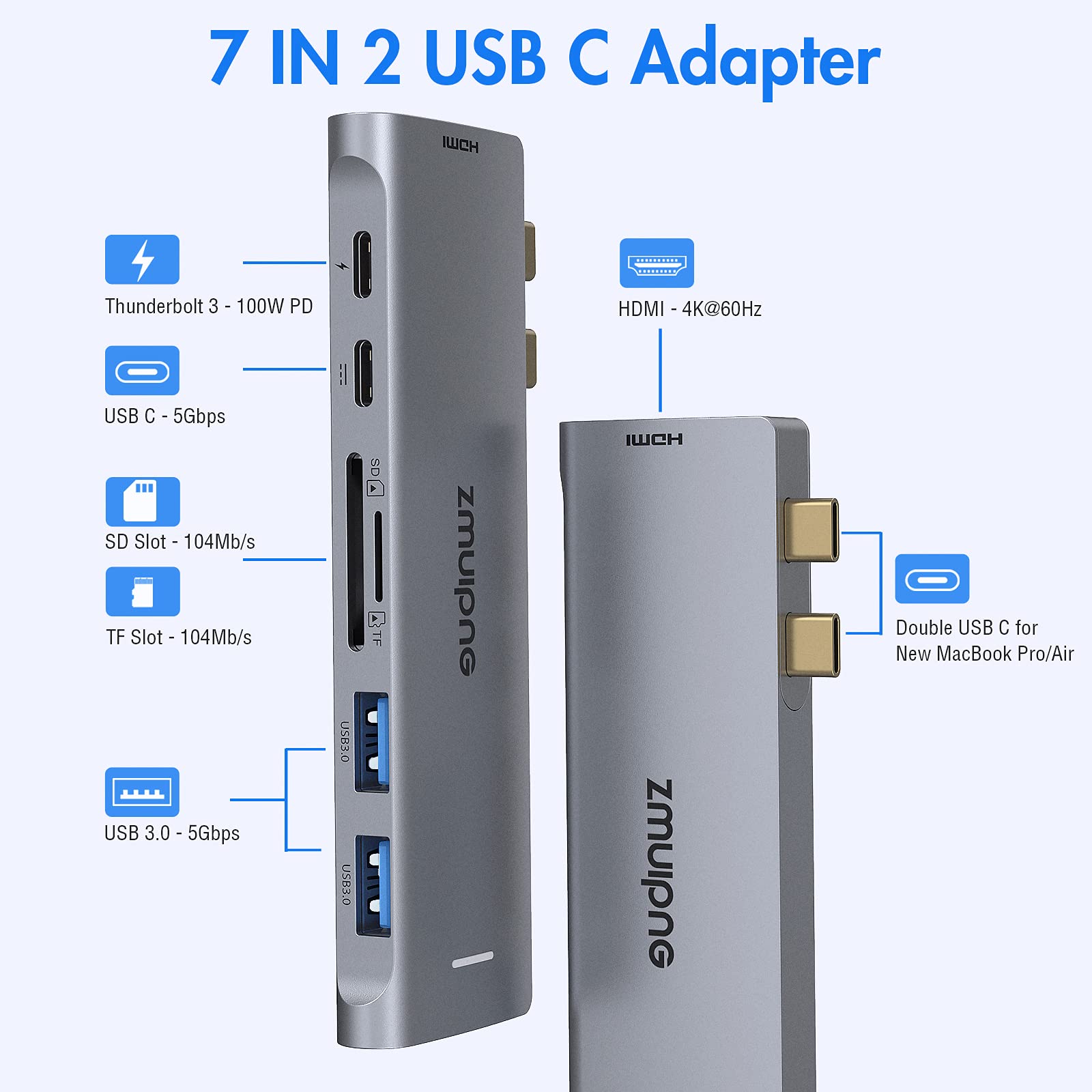 usb to thunderbolt adapter for mac