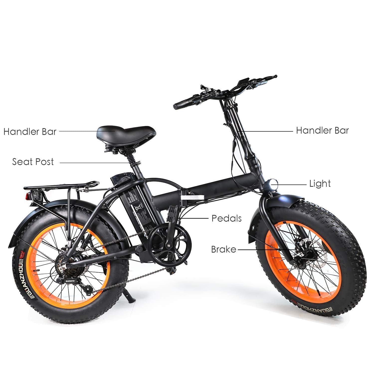 xprit folding electric bike