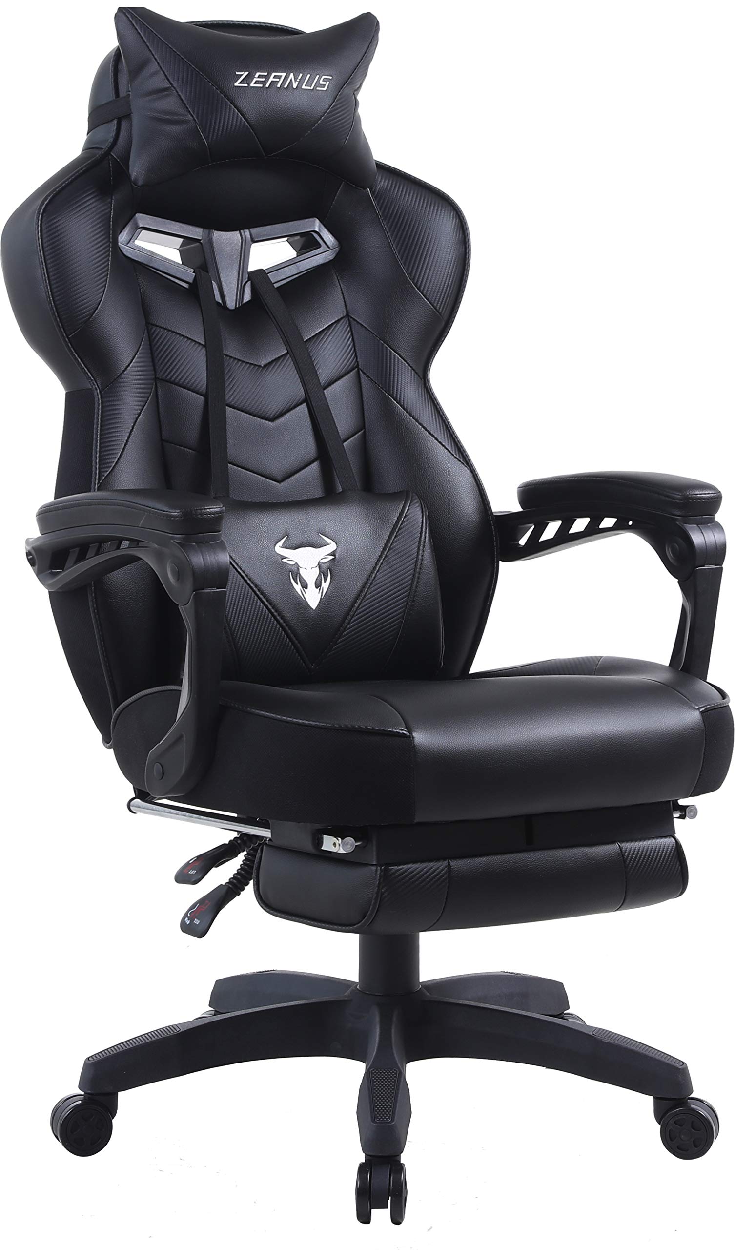 ergonomic gaming chair with massage computer gaming chair for adults high  back home office chair video gaming chair with footrest big and tall