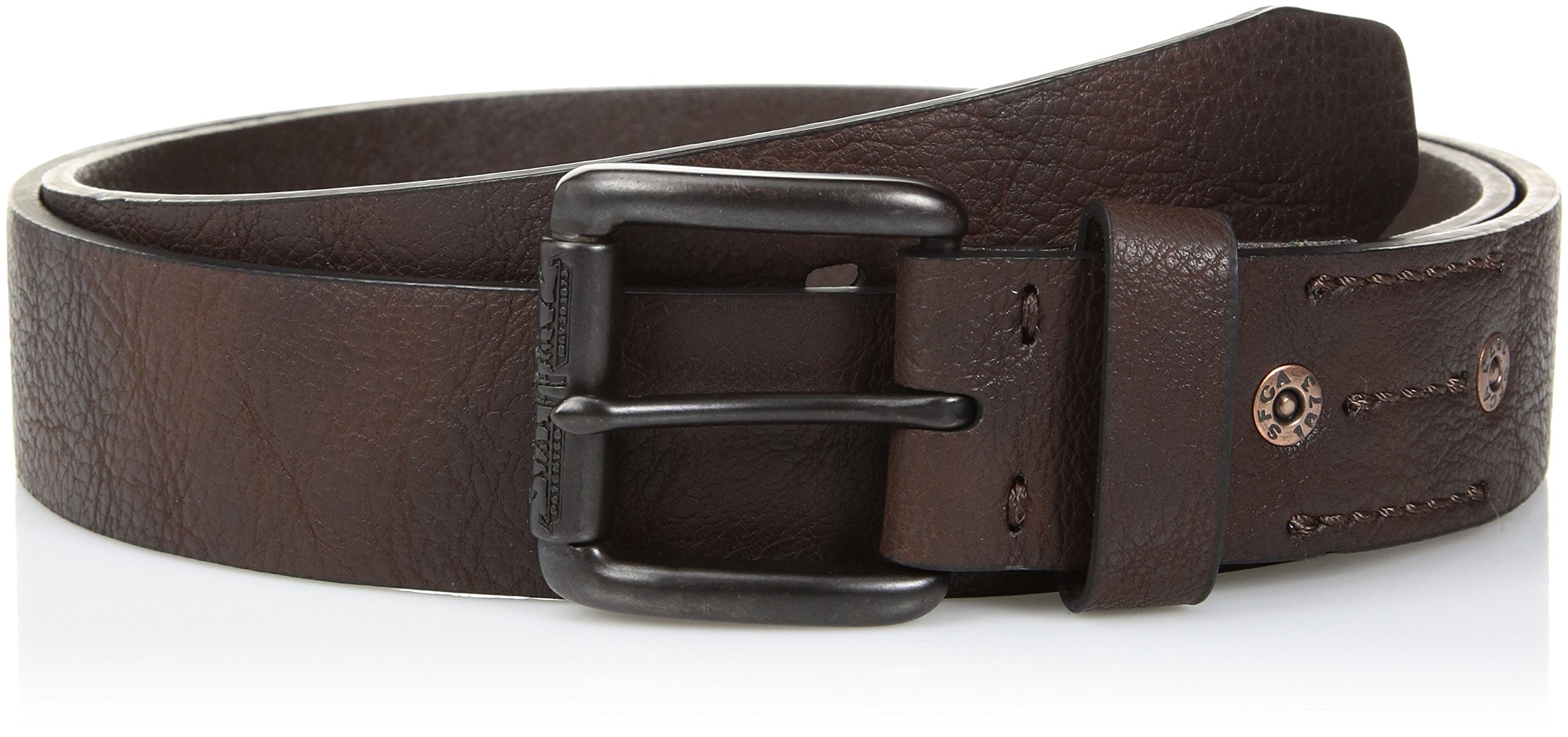 levi's men's casual leather belt