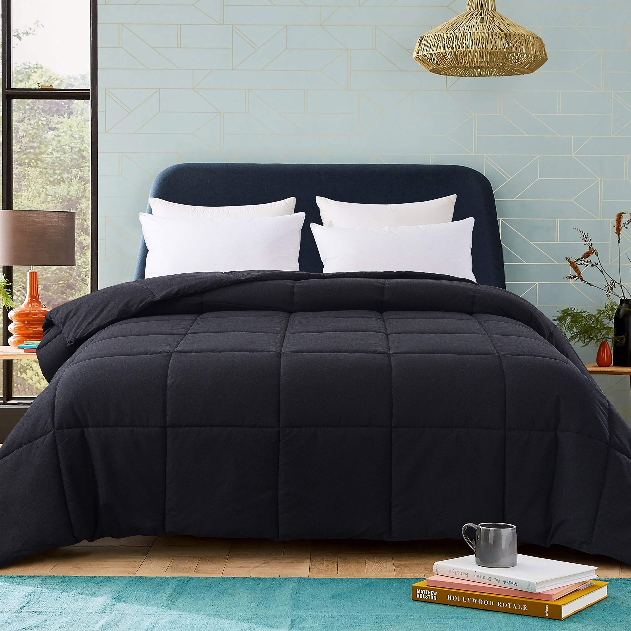 9 Mo Finance Cosybay California King Comforter Black Cal King Size Abunda