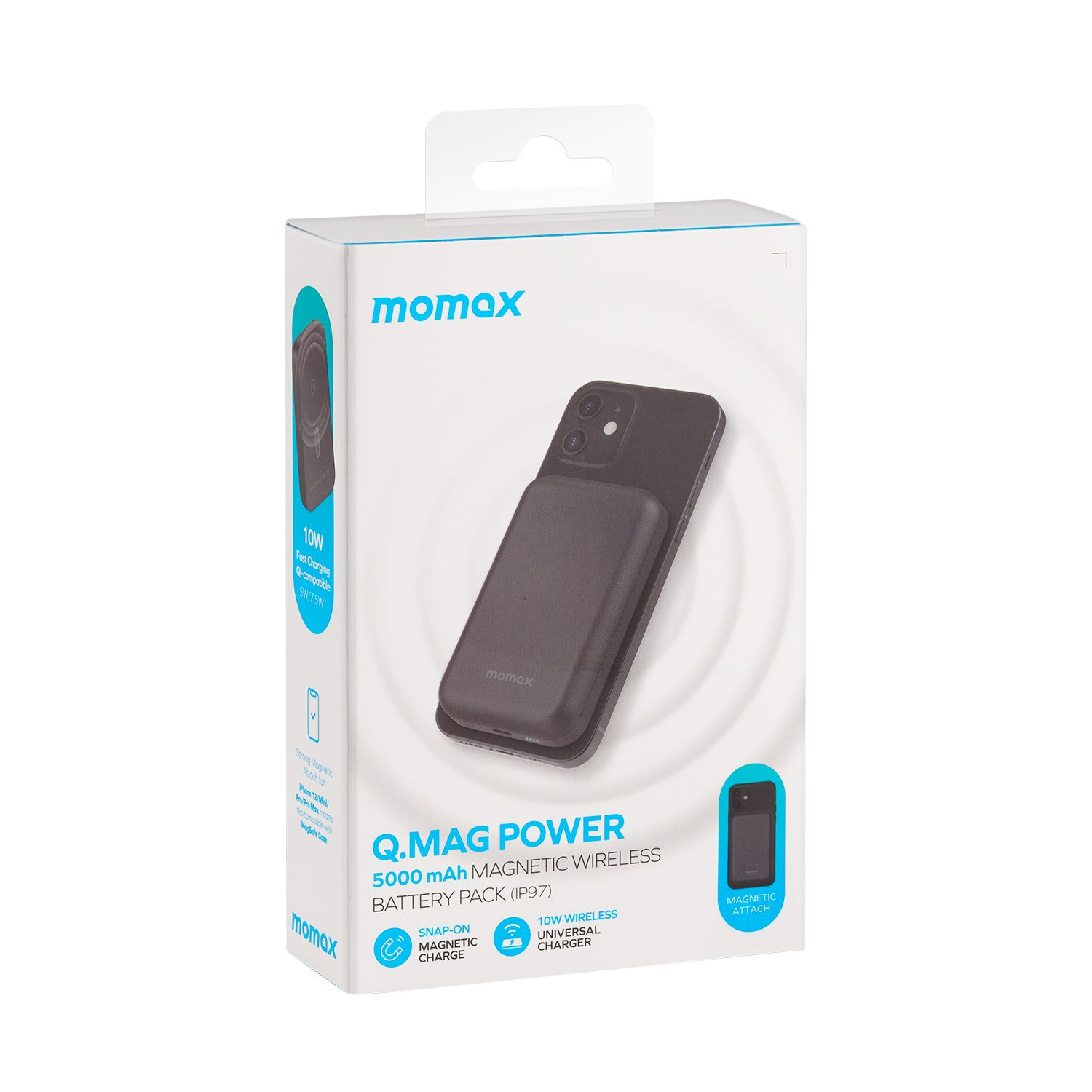 Momax Q.MAG Power Magnetic Wireless Battery Pack MagSafe Power Bank 50