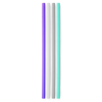 siliskin Straws 6pk - ZukaBaby