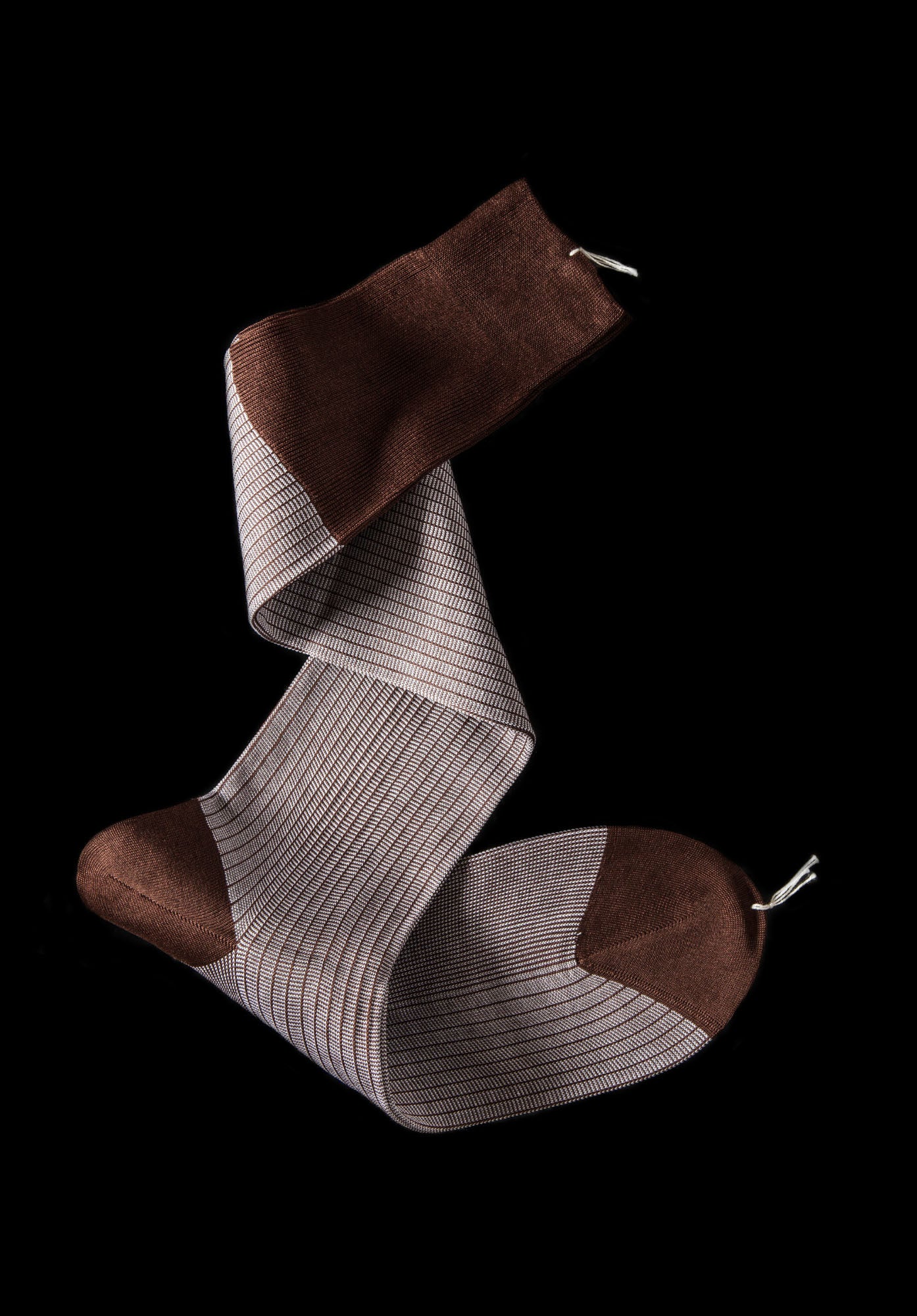 Pinstripe Reverso OTC Socks Style | WILLIAM ABRAHAM