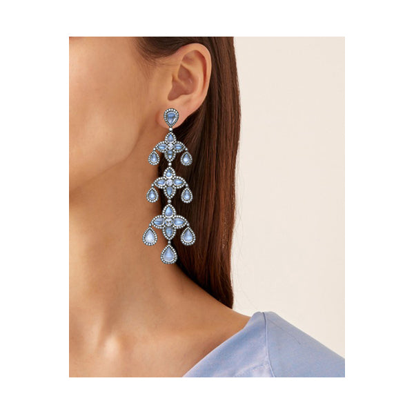 Diamond Flower Earrings, Van Cleef and Arpels, 1955. Beekman New