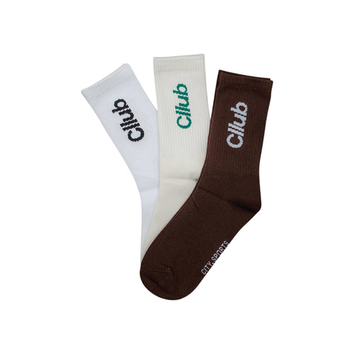Core logo socks 3 pack