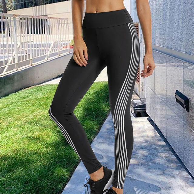 iridescent workout leggings