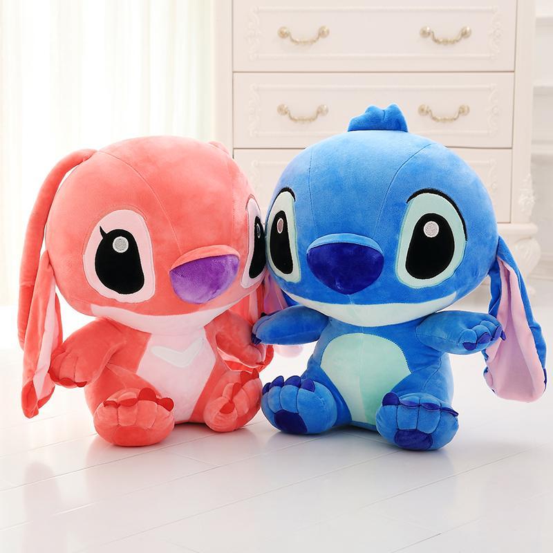 stitch and angel plush