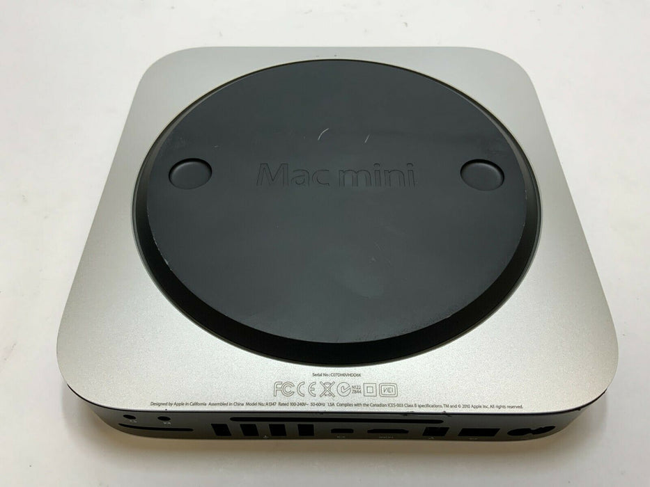 what osx is needed for 2010 mac mini