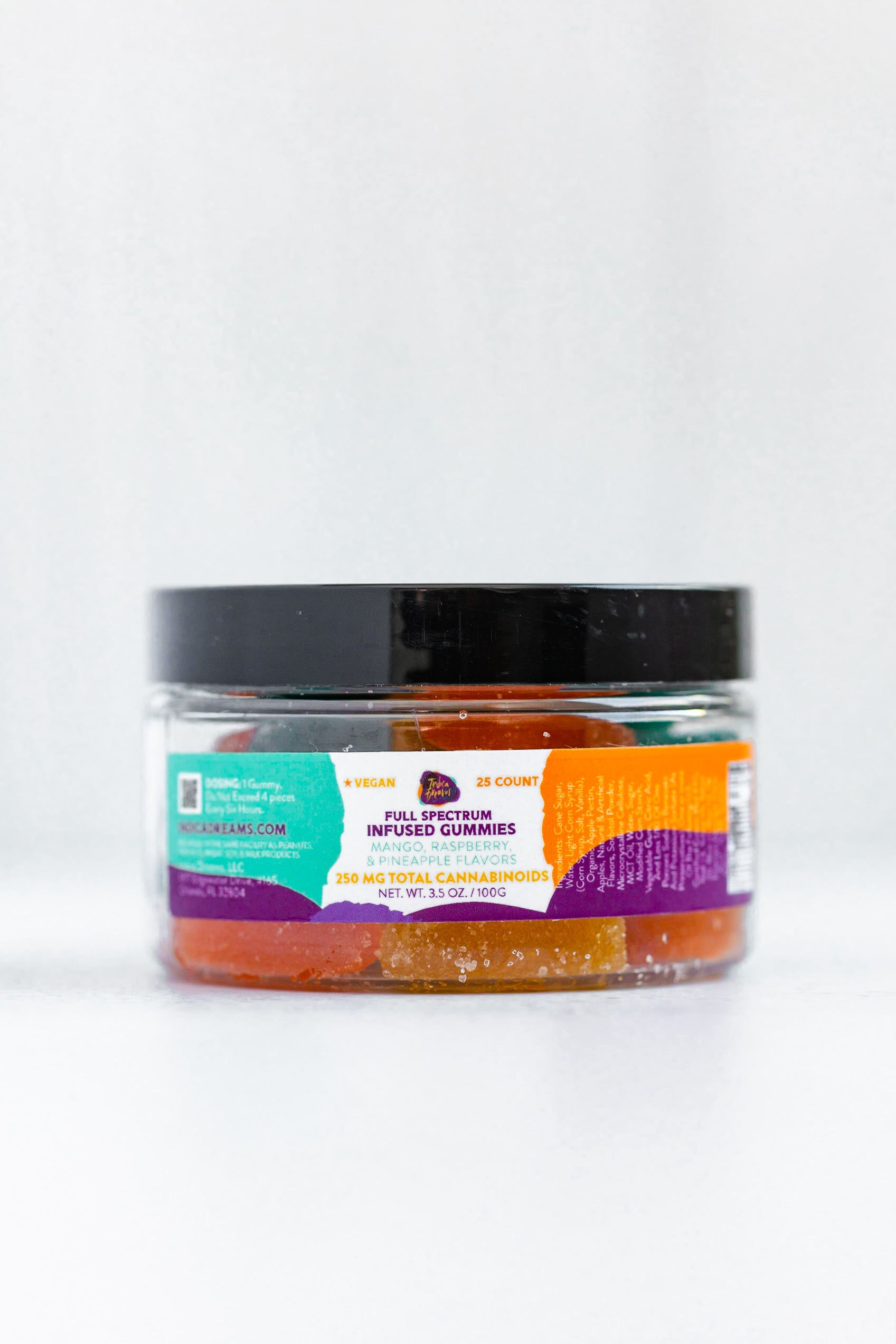 250MG Full Spectrum Vegan Sour Gummies