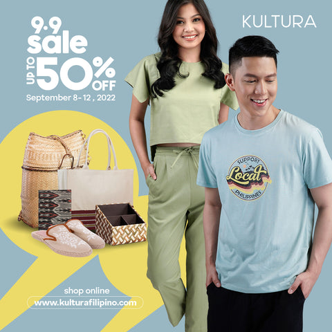Enjoy Big Deals on Pinoy Products at Kultura’s 9.9. Sale!