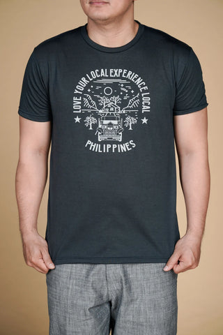 Love Your Local Experience Local Jeepney Graphic Tee
