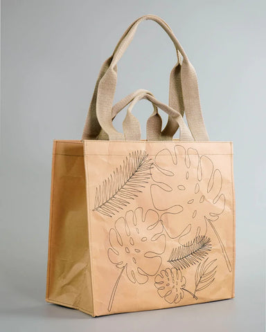 Multi Handle Washable Tote Bag