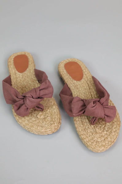 abaca slippers