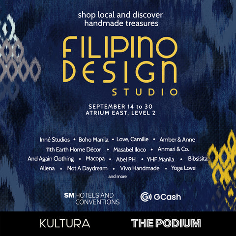 Filipino Design Studio at The Podium September 14 to 30