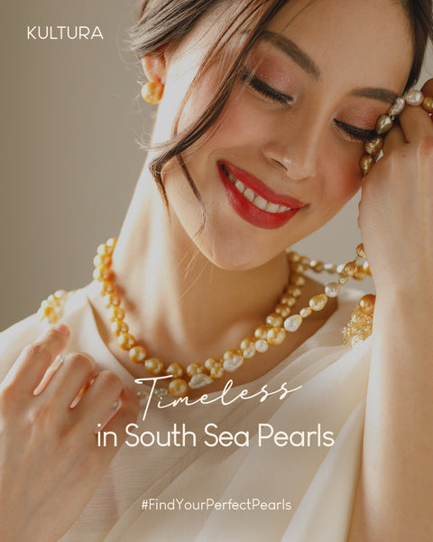 Feel Timeless in South Sea Pearls