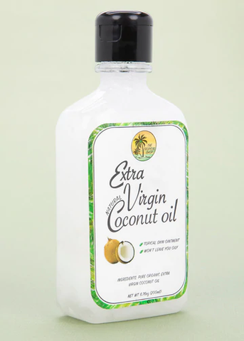 Extra virgin coconut oil from The Tropical Shop