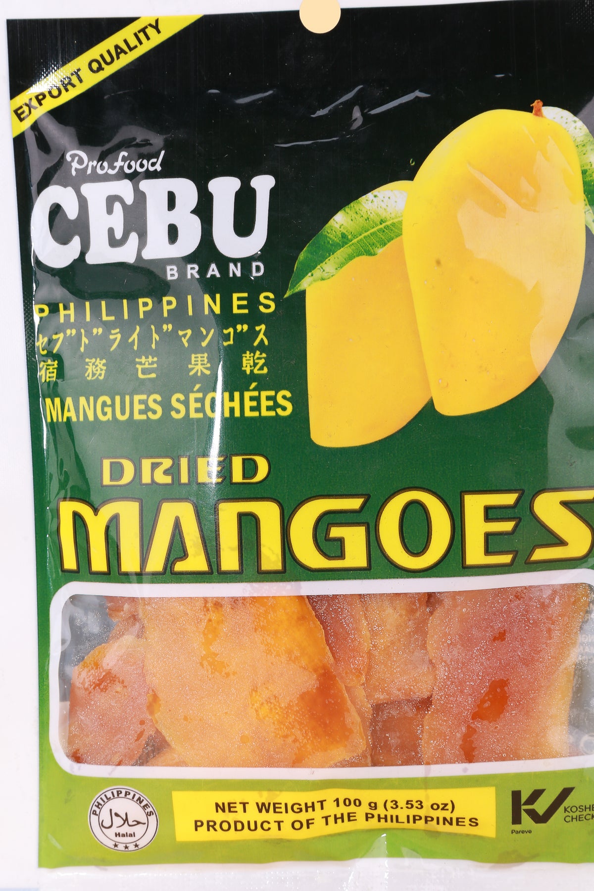 Cebu Brand Dried Mangoes 200 Grams – Kultura Filipino