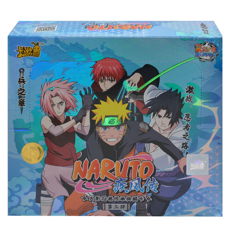 BOOSTER - PACOTINHO - CARD NARUTO - (COLEÇÃO T3W2) - Sacred Toy