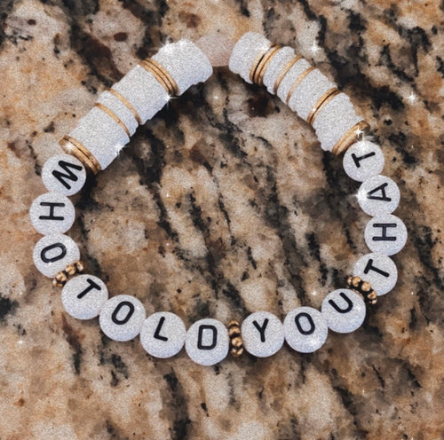 Letter Bracelet – Heavenly Handmade