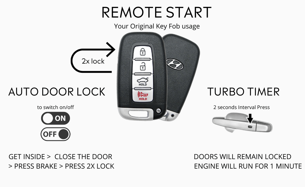 Genesis Coupe Key Fob