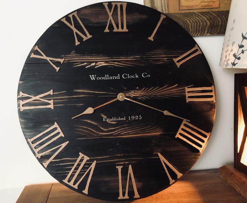 The Woodland Story Co Wall Clock