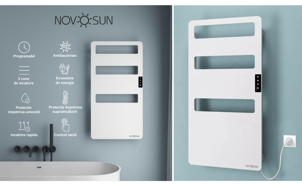 Novosun towel warmer